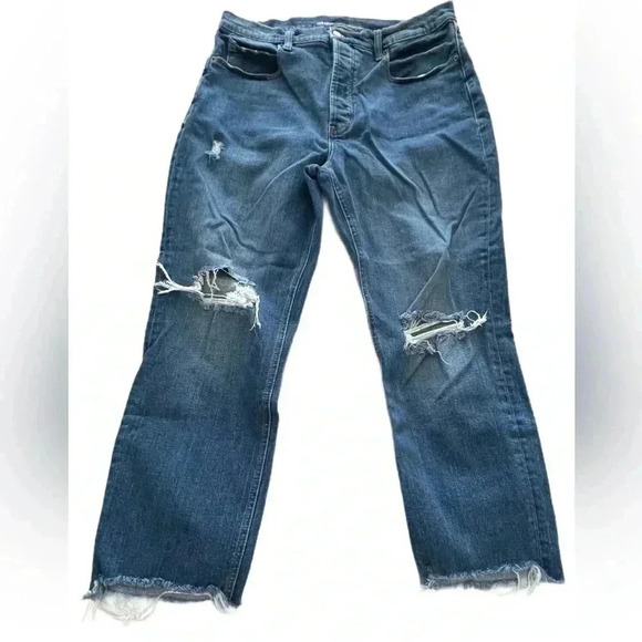 Old Navy Denim - EUC Old Navy Extra High-Rise Sky-High Straight Jean, Size 16